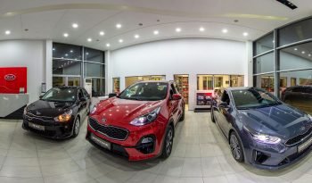 KIA showroom full