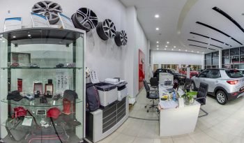 KIA showroom full